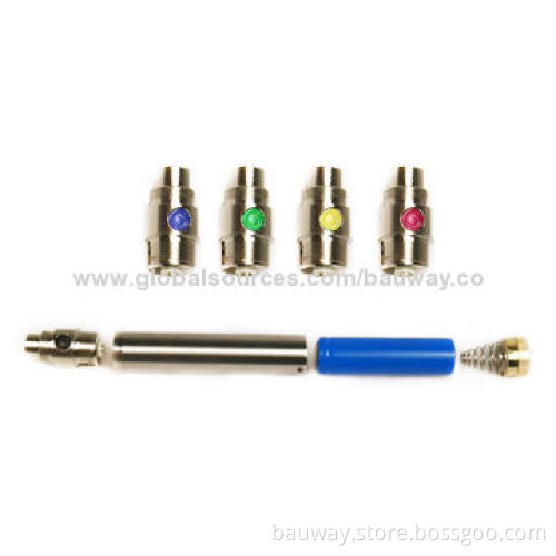 RS 520m Variable Voltage eGo Battery, Stainless Steel Color
